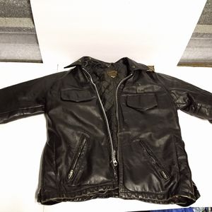 Taylor’s leatherwear Patterson Leather Police Motorcycle Jacket 44L